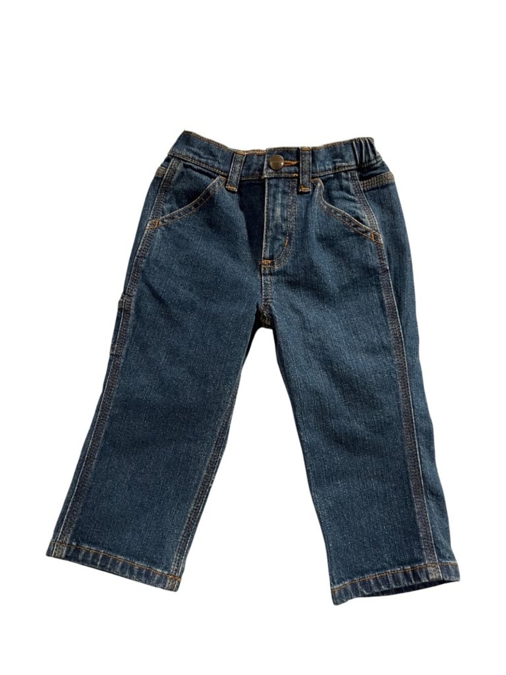 Carhartt Baby 18 Month Denim Carpenter Blue Jeans Relaxed Fit
